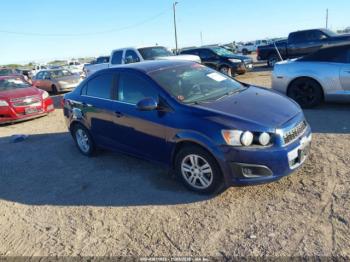  Salvage Chevrolet Sonic