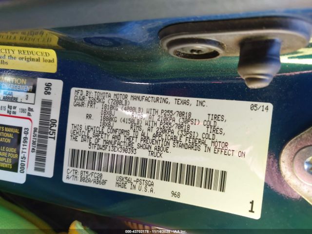 Toyota Tundra Sr5 5.7l V8 Image 7