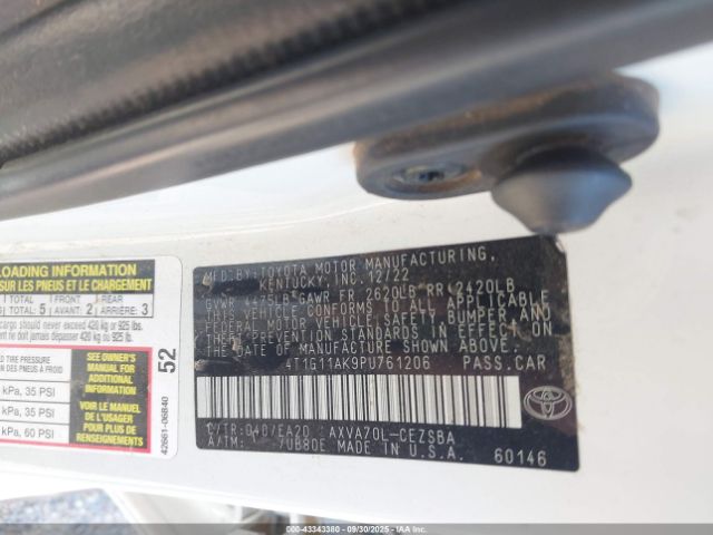 Toyota Camry Se Image 6