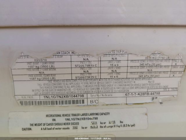 Gulf Stream Kingsport M- 28 Fb Image 8