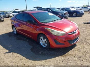  Salvage Hyundai ELANTRA