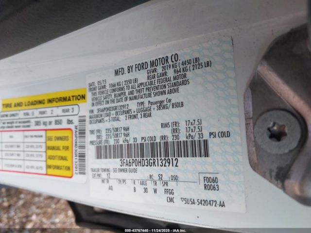 Ford Fusion Se Image 7