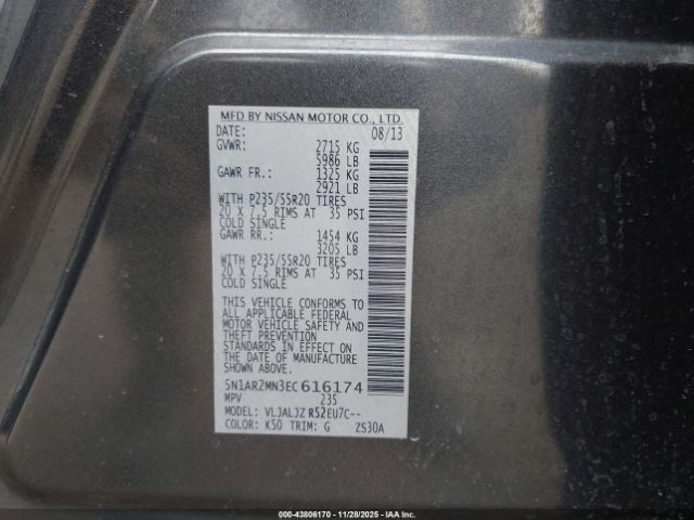 Nissan Pathfinder Platinum Image 7