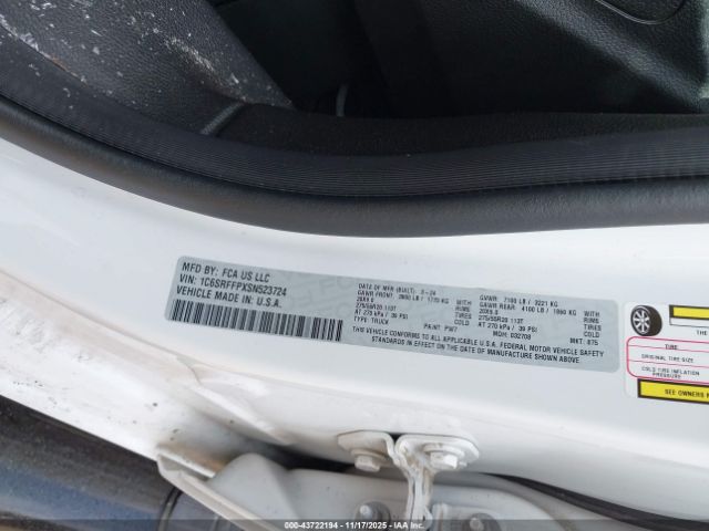 Ram 1500 Lone Star  4x4 5'7 Box Image 9