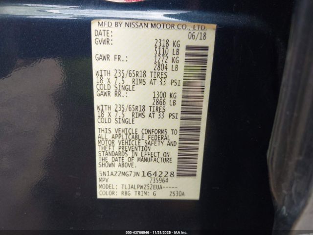 Nissan Murano S Image 12