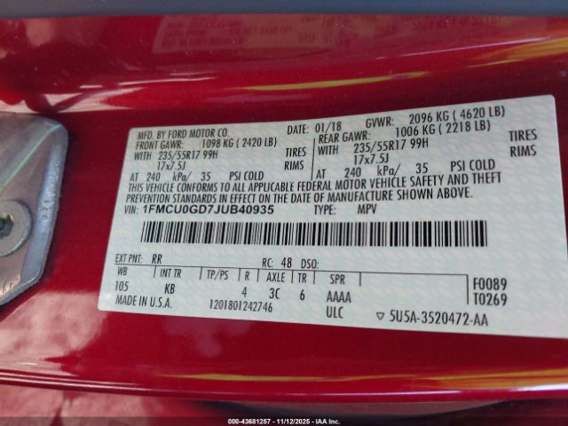 Ford Escape Se Image 3