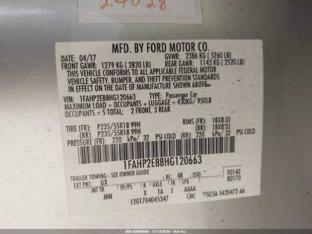 Ford Taurus Sel Image 6