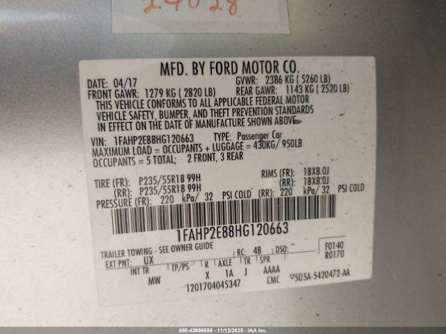 Ford Taurus Sel Image 6