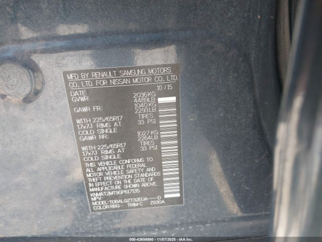 Nissan Rogue Sv Image 12