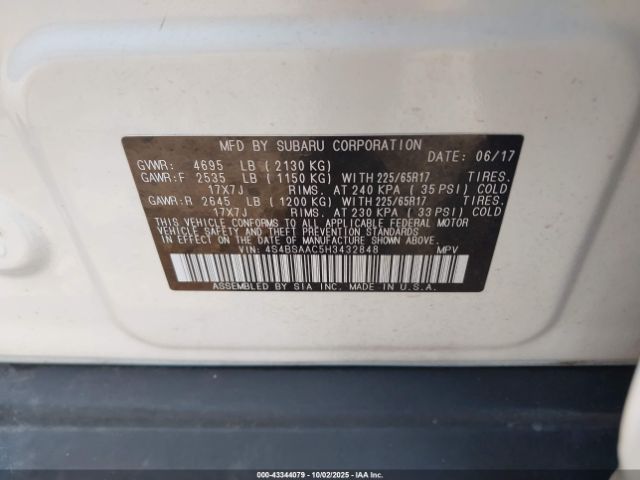 Subaru Outback 2.5i Image 11