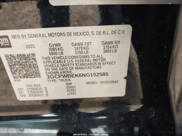 Chevrolet Silverado 1500 2wd  Short Bed Custom Image 10