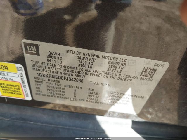 GMC Acadia Sle-1 Image 9