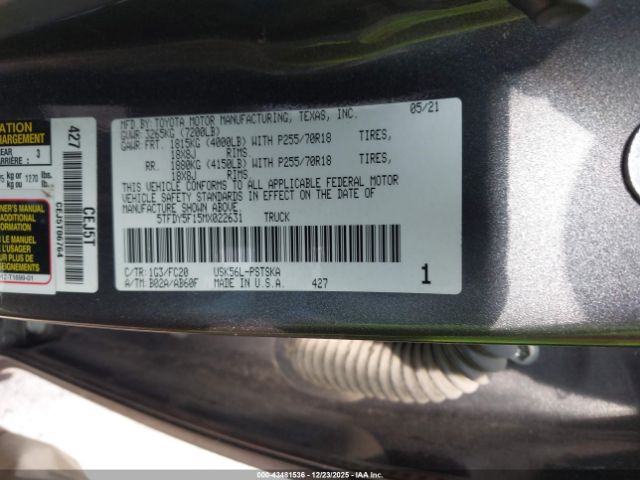 Toyota Tundra Sr5 Image 5