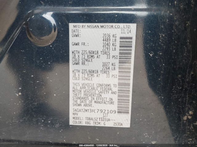 Nissan Rogue Sl Image 13