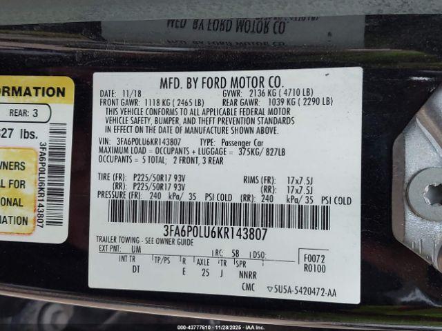 Ford Fusion Se Image 2