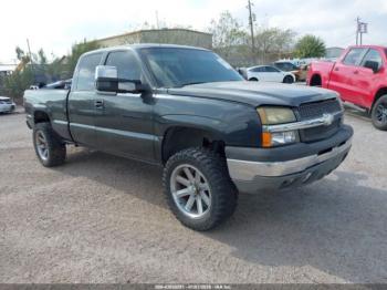  Salvage Chevrolet Silverado 1500