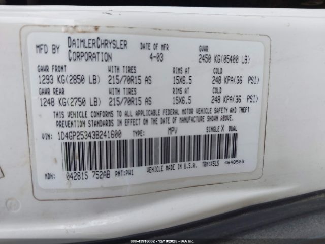 Dodge Caravan Se Image 10