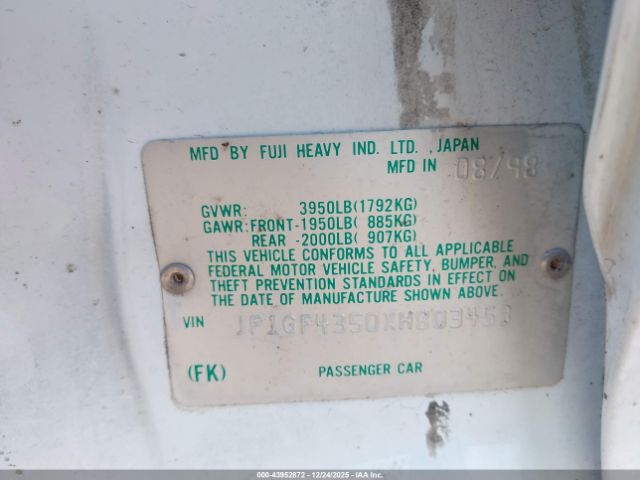 Subaru Impreza L Image 9