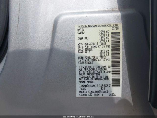 Nissan Frontier Se Image 3