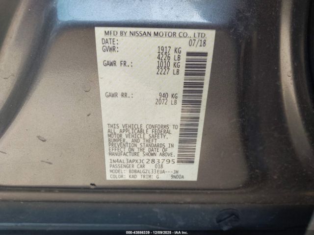 Nissan Altima 2.5 S Image 12