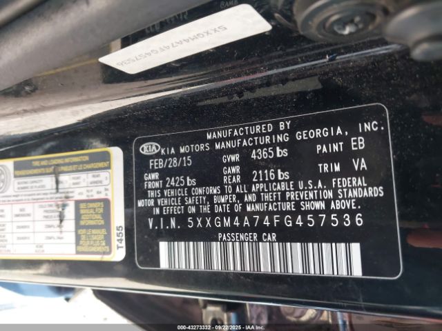 Kia Optima Lx Image 8