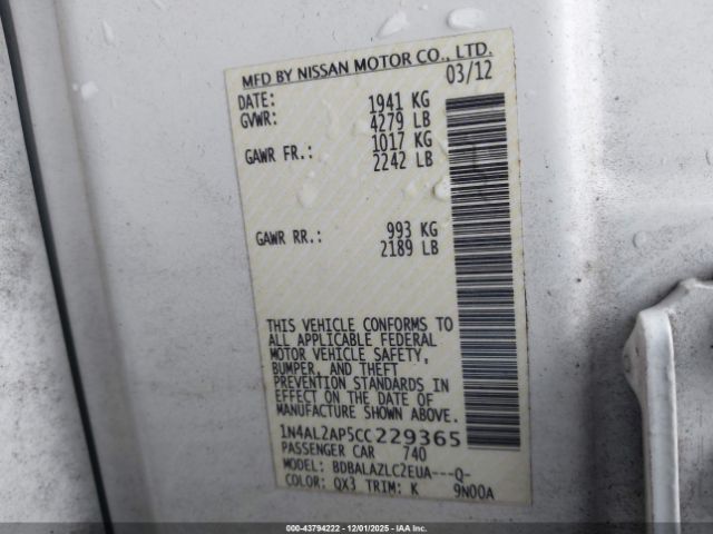 Nissan Altima 2.5 Image 6