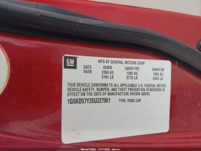 Cadillac DTS Standard Image 8