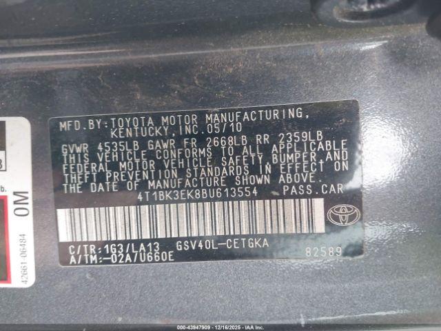 Toyota Camry Xle V6 Image 8