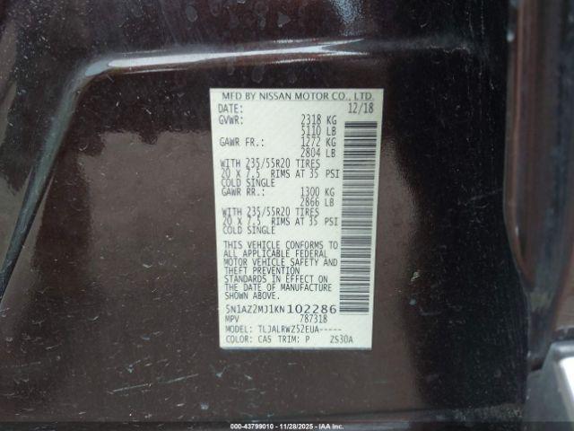 Nissan Murano Sl Image 14